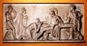 Achilles - Priam - www.thorvaldsensmuseum.dk