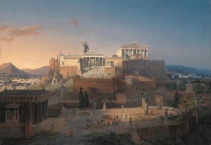The Acropolis of Athens by Leo von Klenze