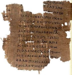 Herodotus Papyrus Oxyrhynchus