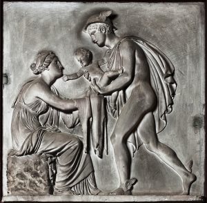 Bert Thorvaldsen - 1809 - Mercury Brings Bacchus to Ino