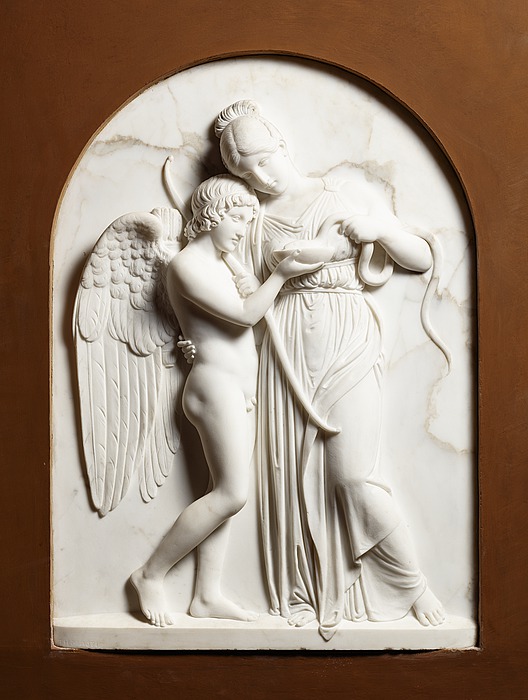 Bert Thorvaldsen - 1837 - Cupid and Hygieia